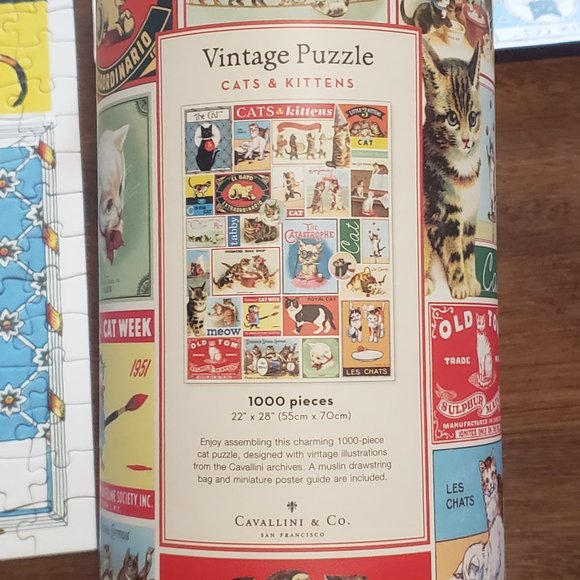 Vintage Puzzle Cats & Kittens - Picture 2 of 3
